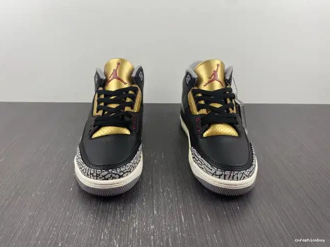 Air WMNS Jordan Gold CK9246-067 Black 3 0513